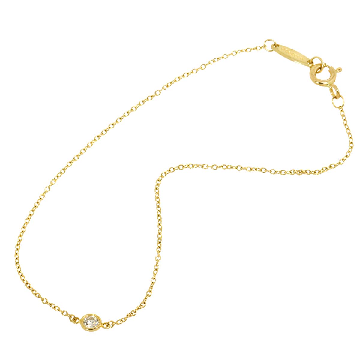 By The Yard Diamond 1P Bracelet 18K Yellow Gold 750