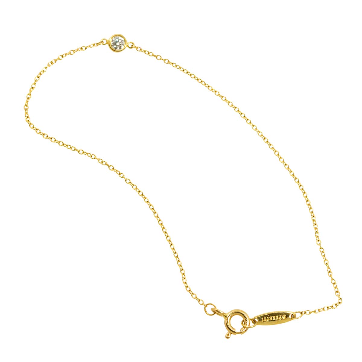 By The Yard Diamond 1P Bracelet 18K Yellow Gold 750