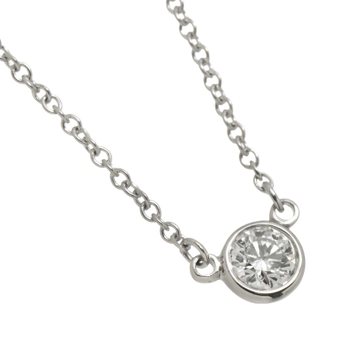 By The Yard Diamond Necklace Platinum