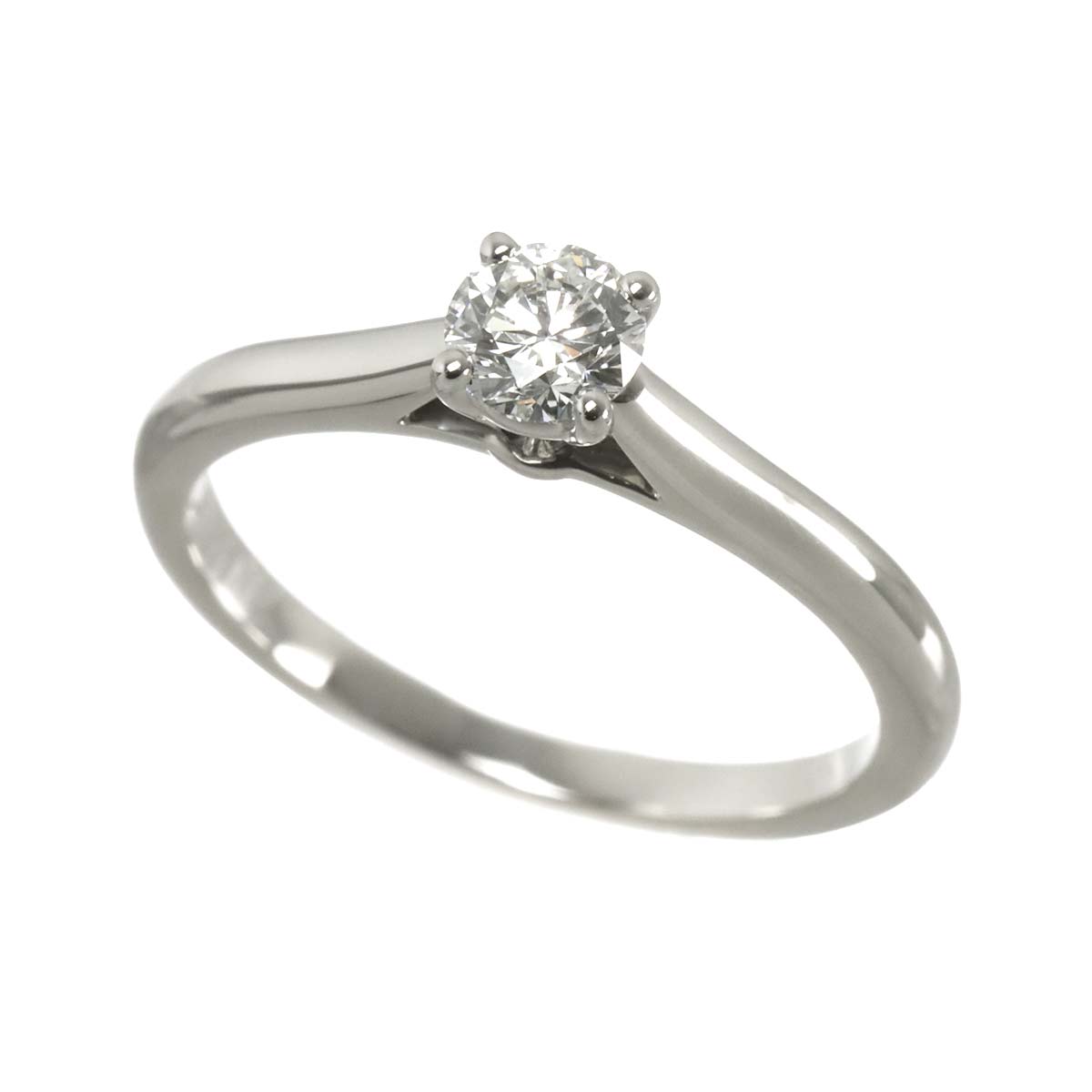 Diamond 0.35ct G/VS1/3EX Ring Platinum size53 6-6.25(US)