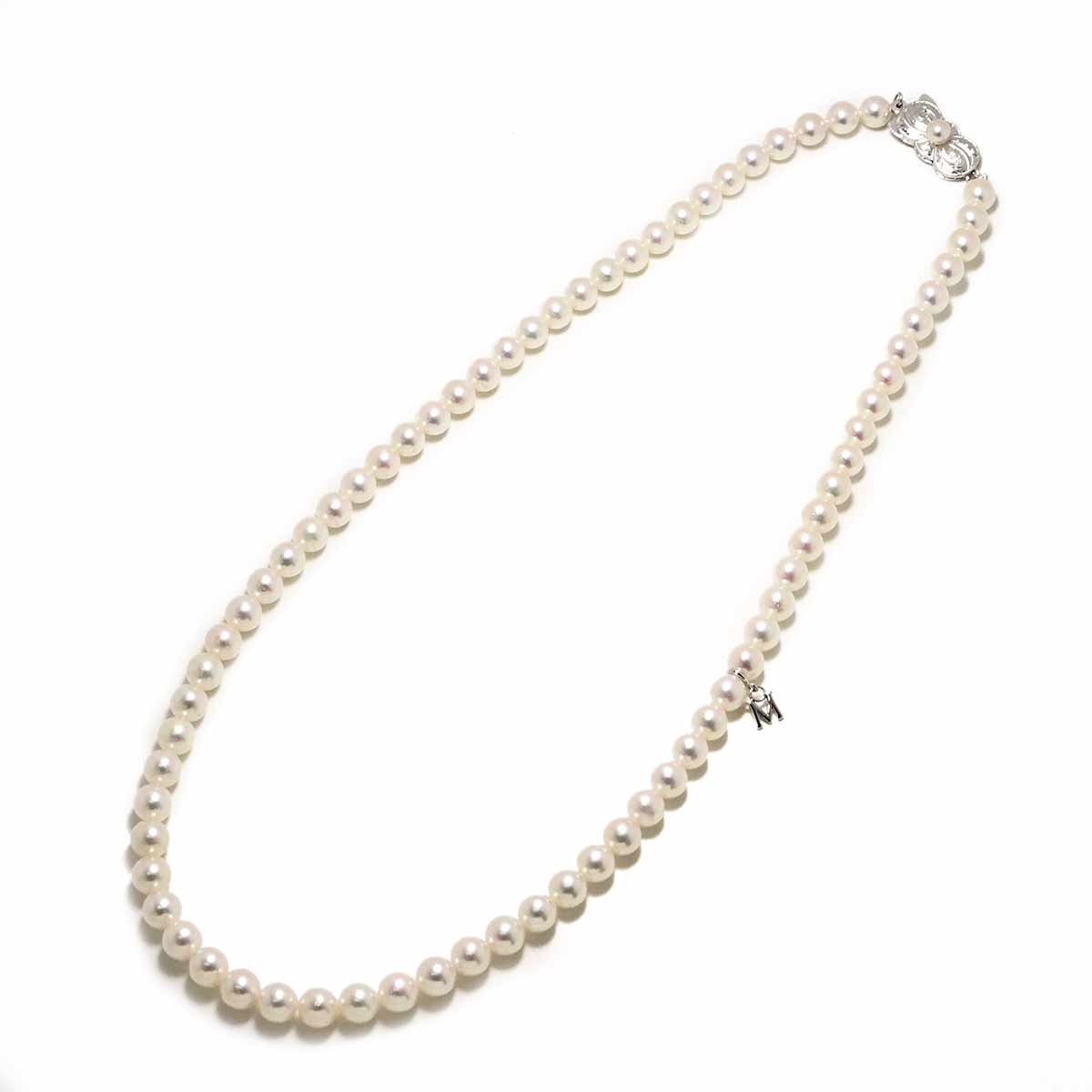 Akoya Pearl 5.9-5.5mm Necklace SV Silver