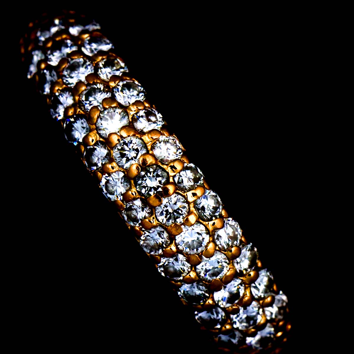 Diamond 0.40ct Ring 18K PG 750 Size4.5(US)