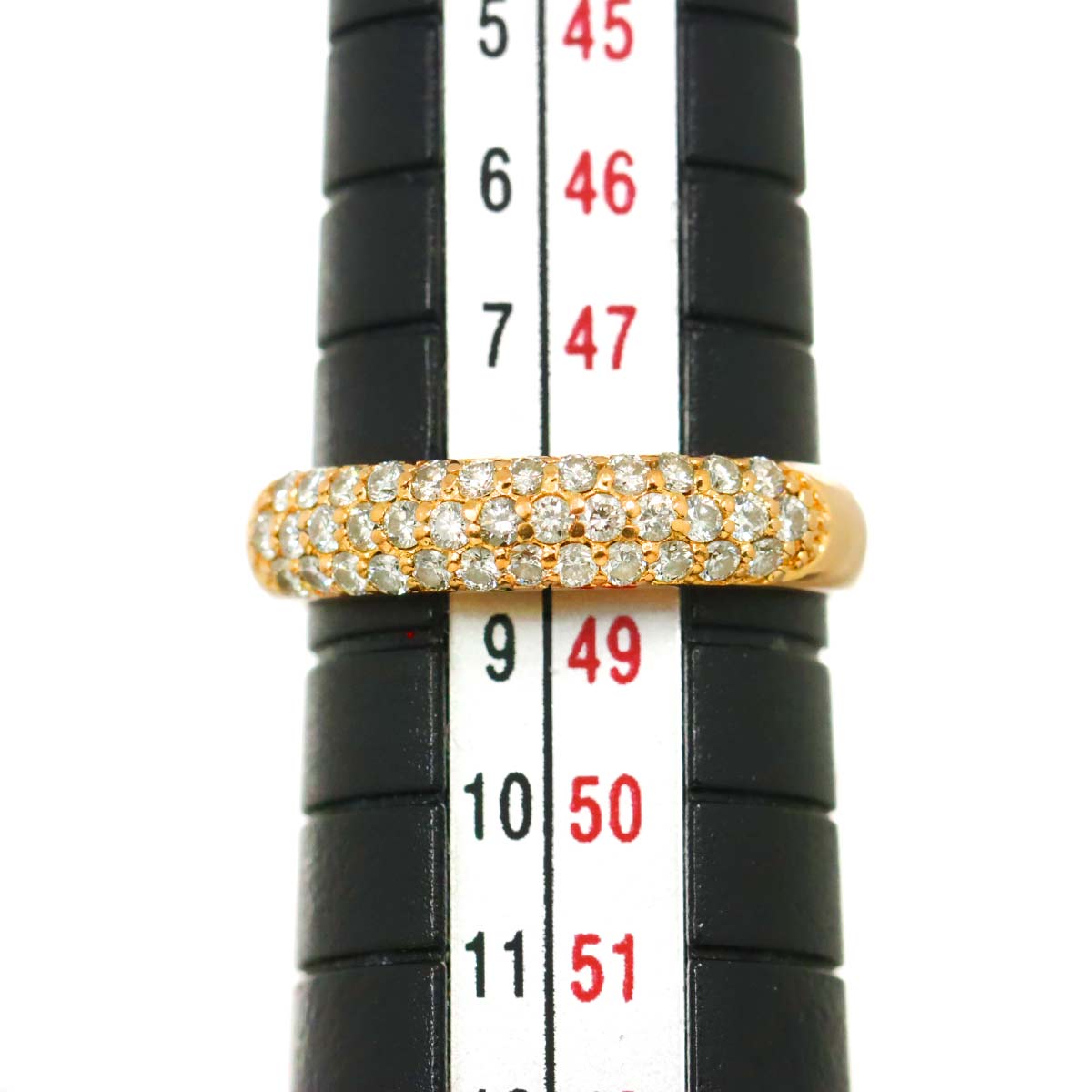 Diamond 0.40ct Ring 18K PG 750 Size4.5(US)