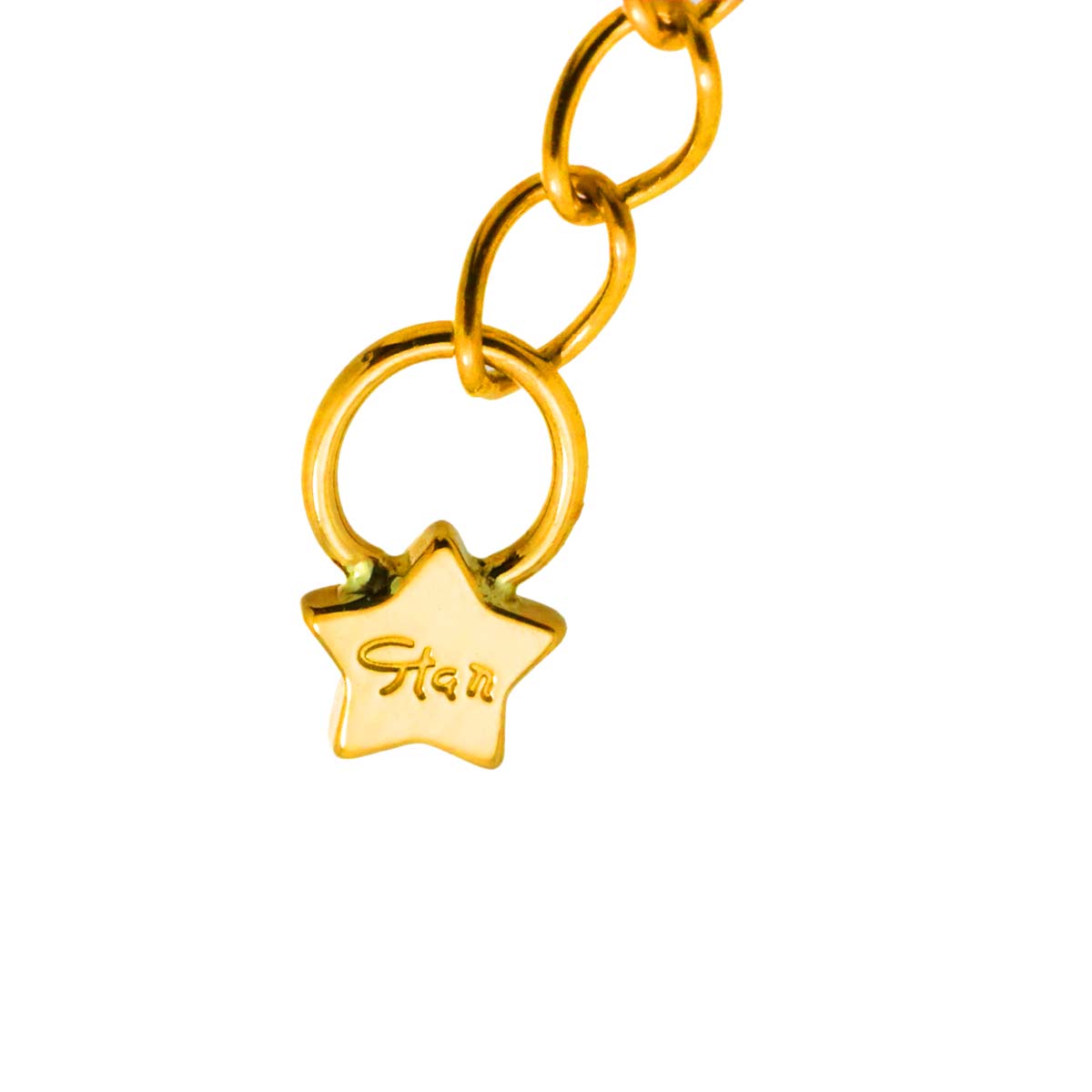 Star Jewelry Lapis Lazuli Moonstone Multi Stone Necklace 18K YG 750