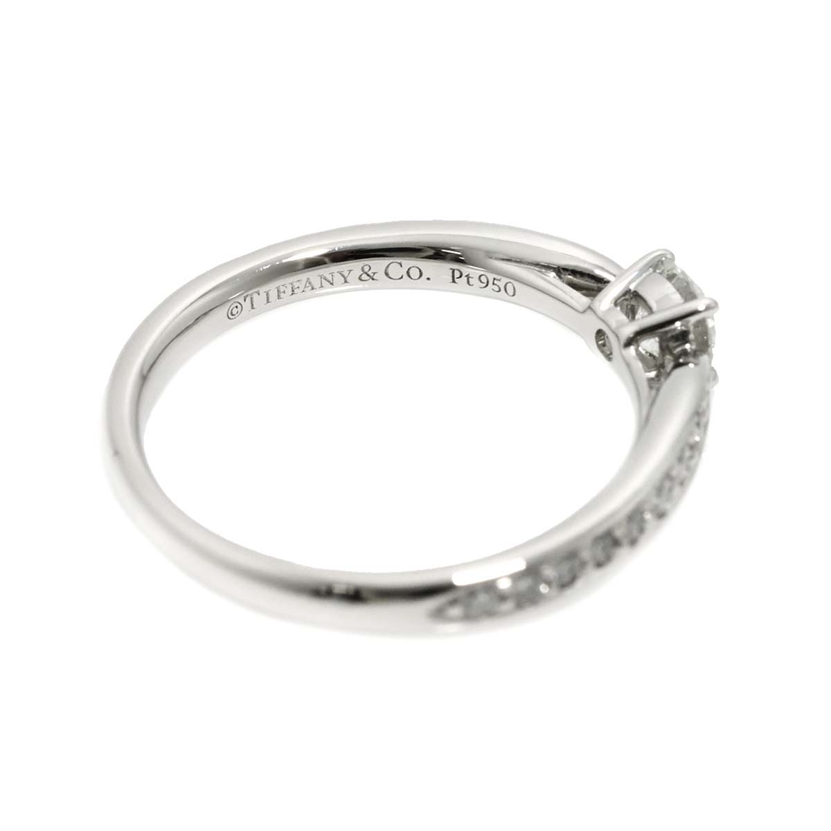 Harmony Diamond 0.23ct Ring Pt Size4(US)