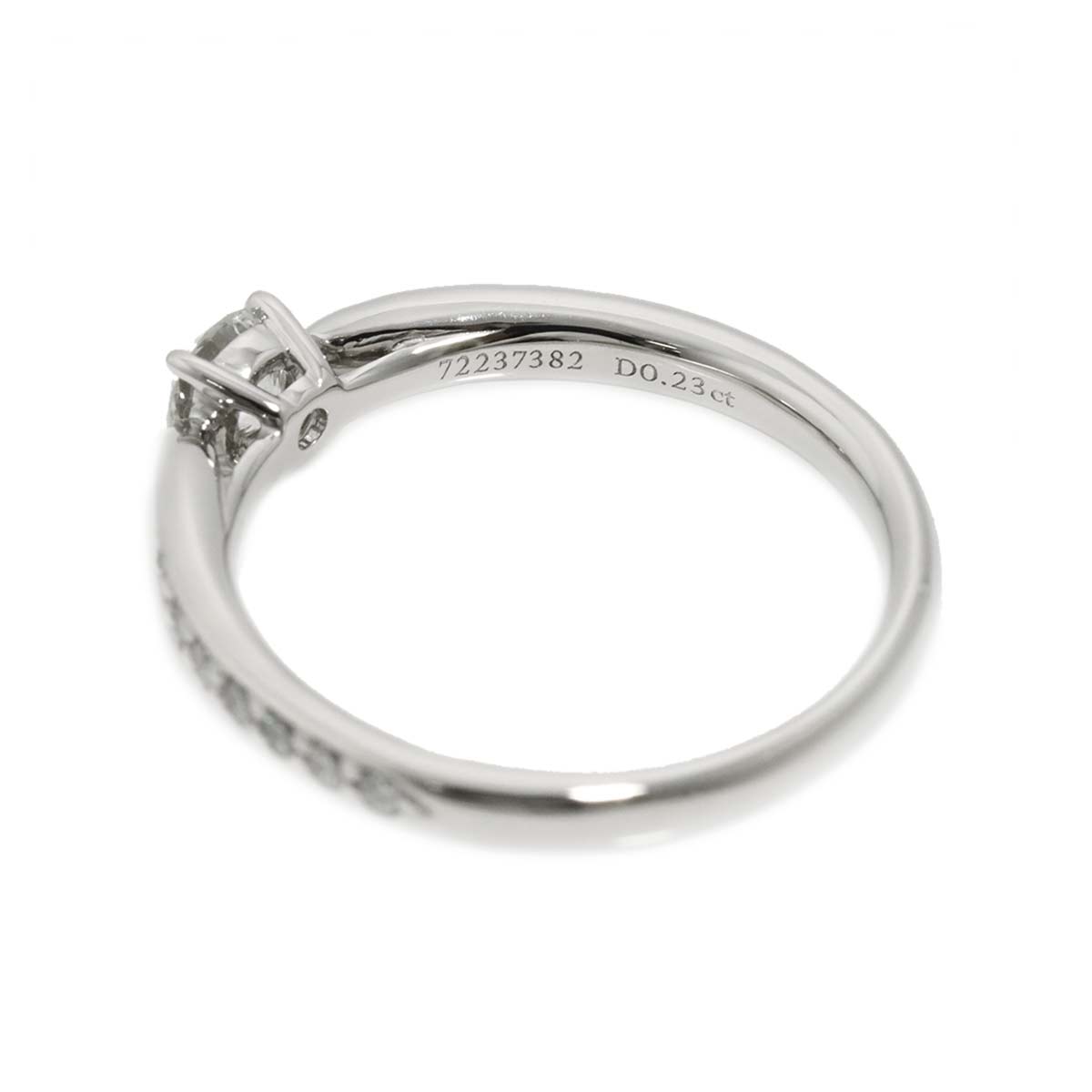 Harmony Diamond 0.23ct Ring Pt Size4(US)