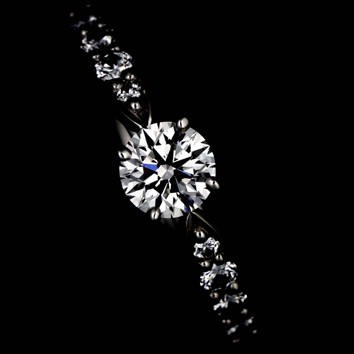 Harmony Diamond 0.23ct Ring Pt Size4(US)