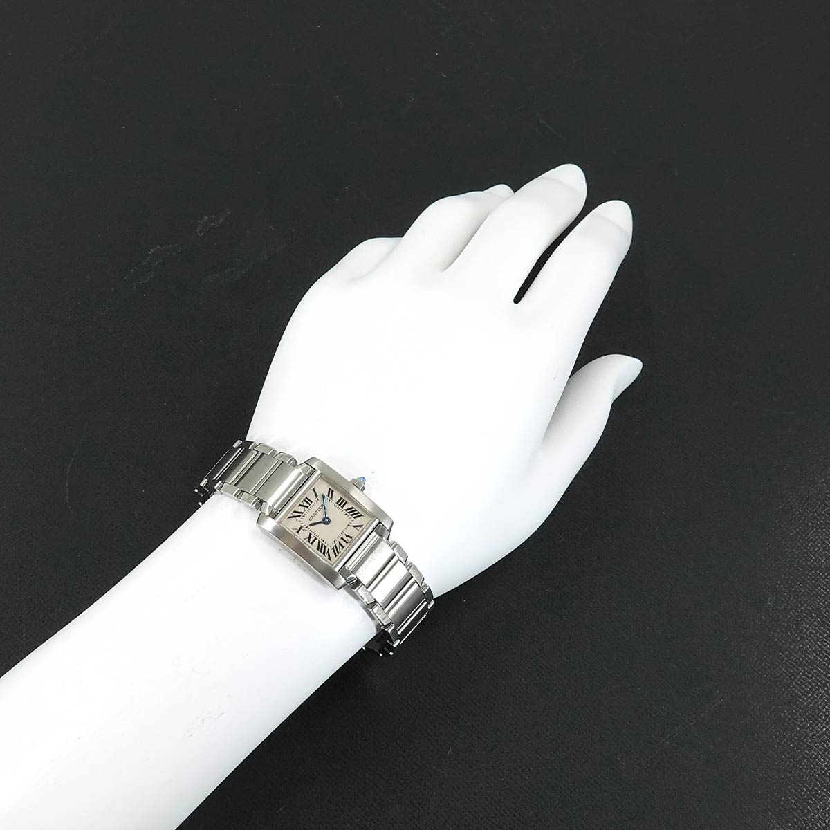 Tank Francaise SM W51008Q3 Quartz Cream Dial Ladies Watch