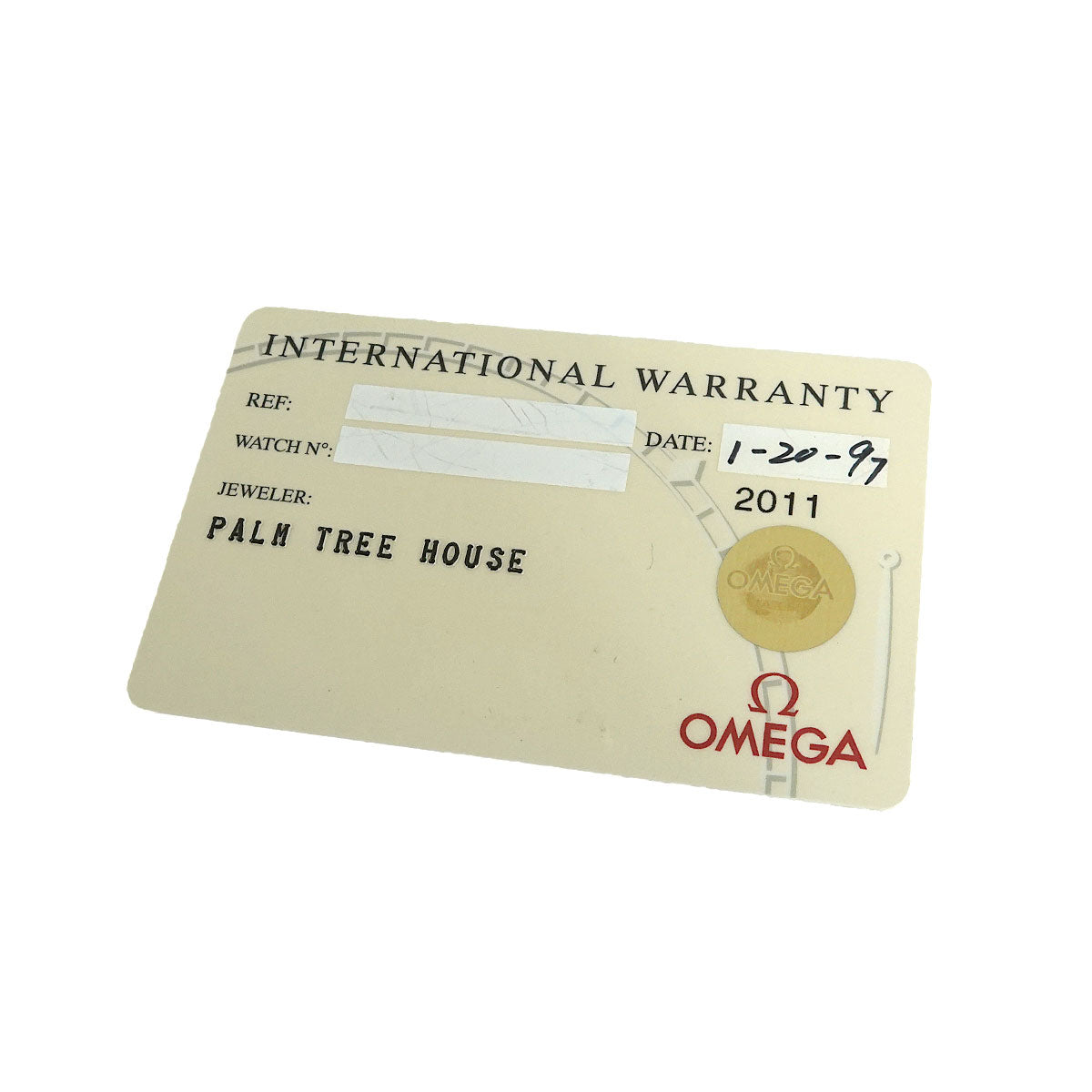 Seamaster Automatic Yellow Gold Blue Dial Mens Watch