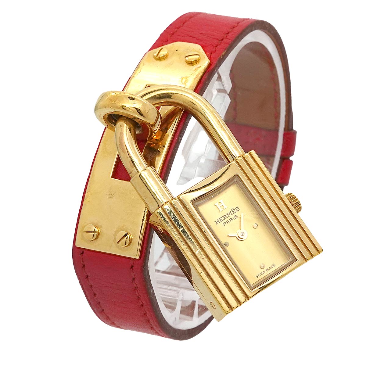 Kelly Watches Quartz Gold Dial Vintage Cadena Ladies Watch