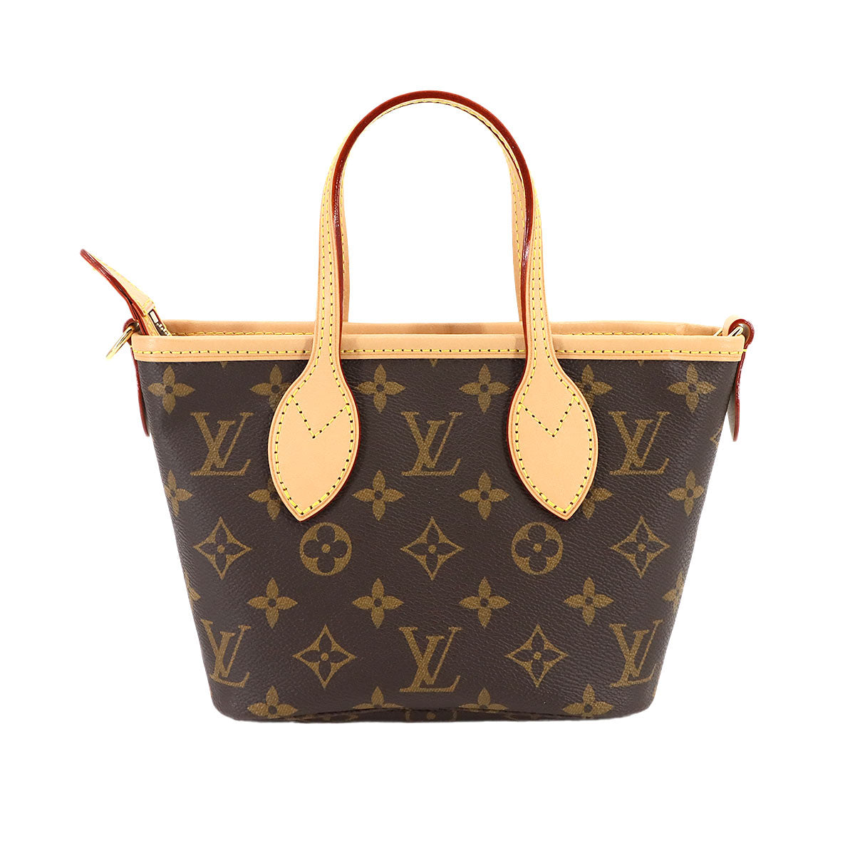 Monogram Neverfull BB Tote Shoulder Bag Brown M46705