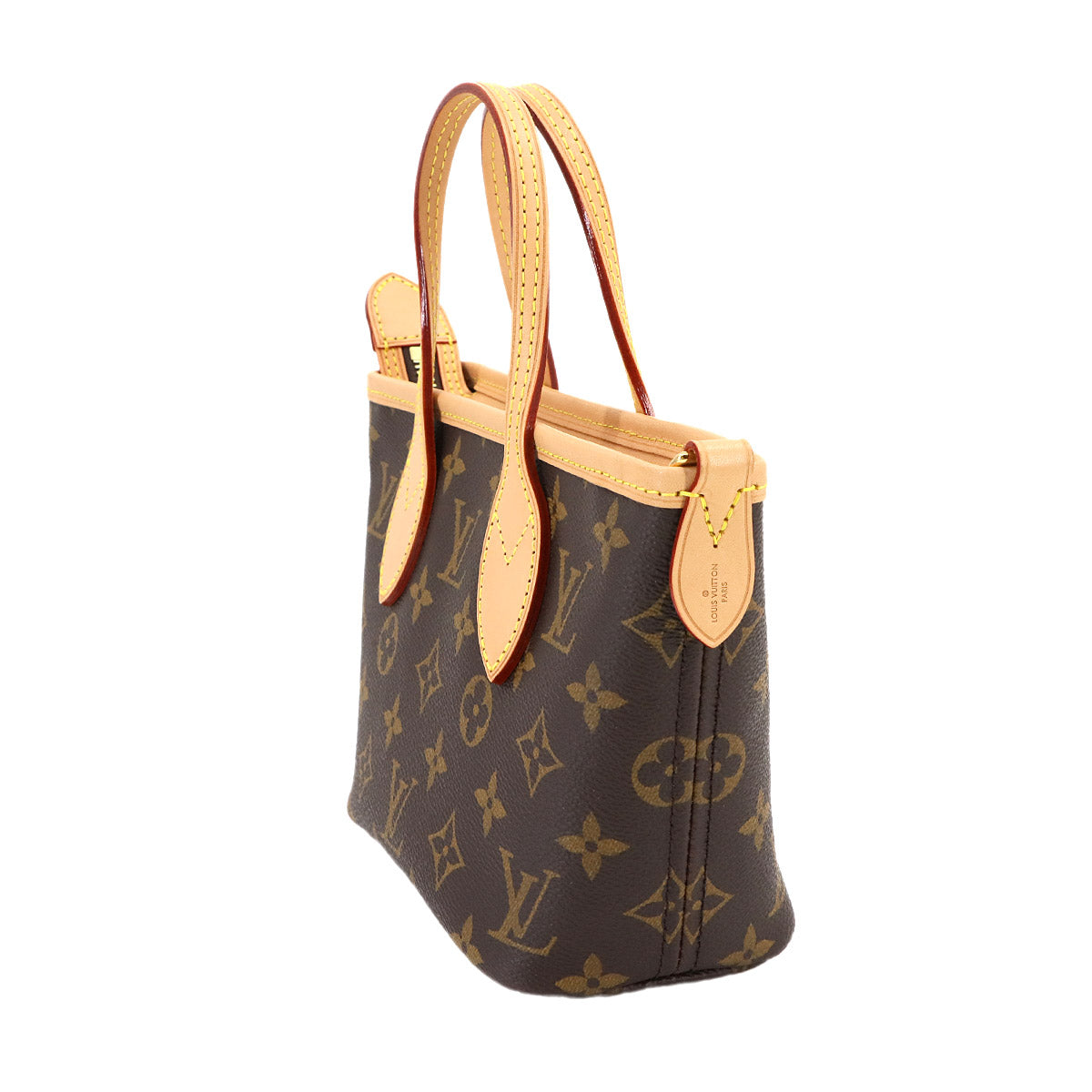 Monogram Neverfull BB Tote Shoulder Bag Brown M46705