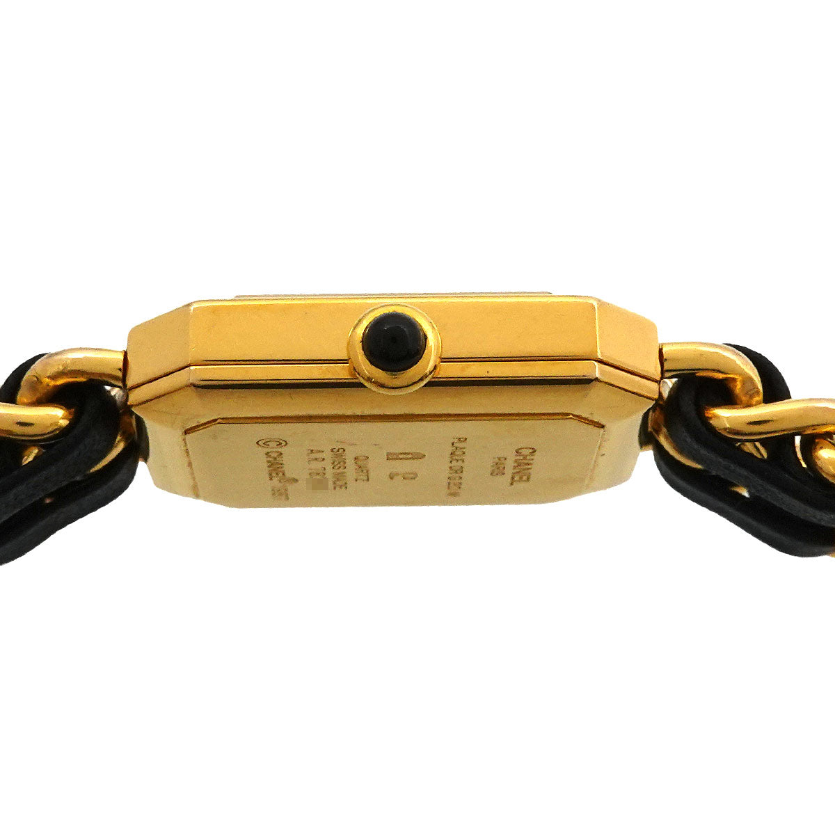 Premiere Size M H0001 Vintage Quartz Black Dial Ladies Watch