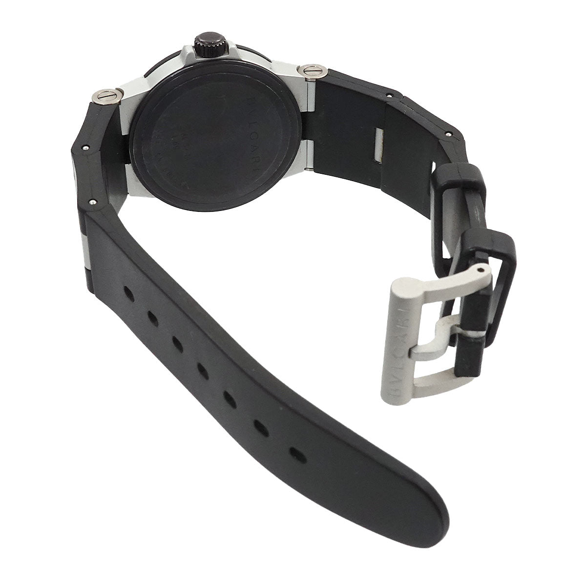 Aluminum AL32TA Date Quartz Silver Dial Boys Watch