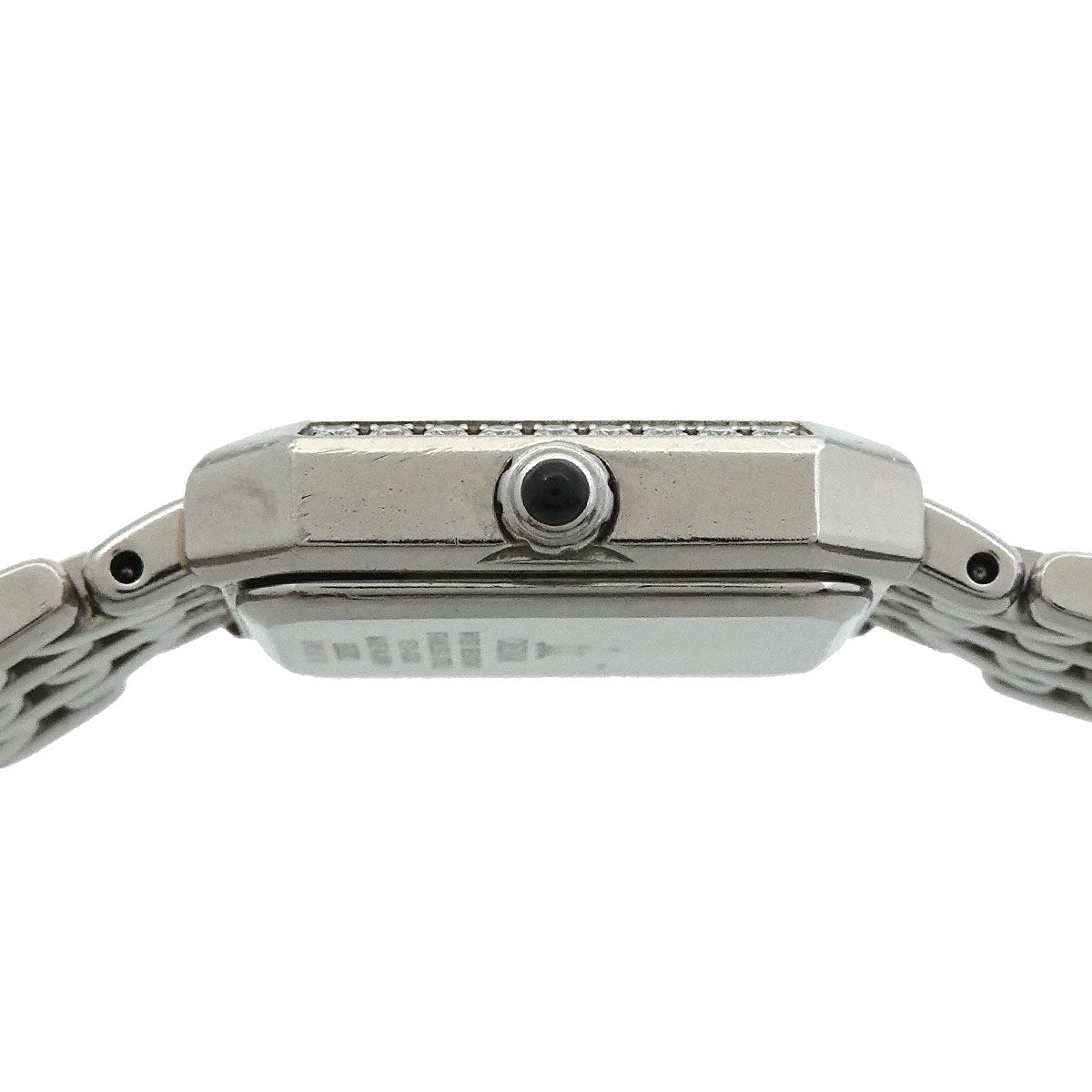 CREDOR Signo GSTE889 White Shell Dial Diamond Bezel Ladies