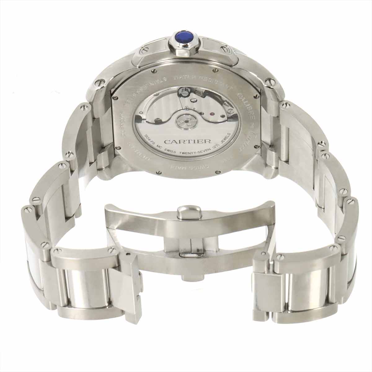 Calibre de Cartier W7100037 Date Automatic Mens Watch