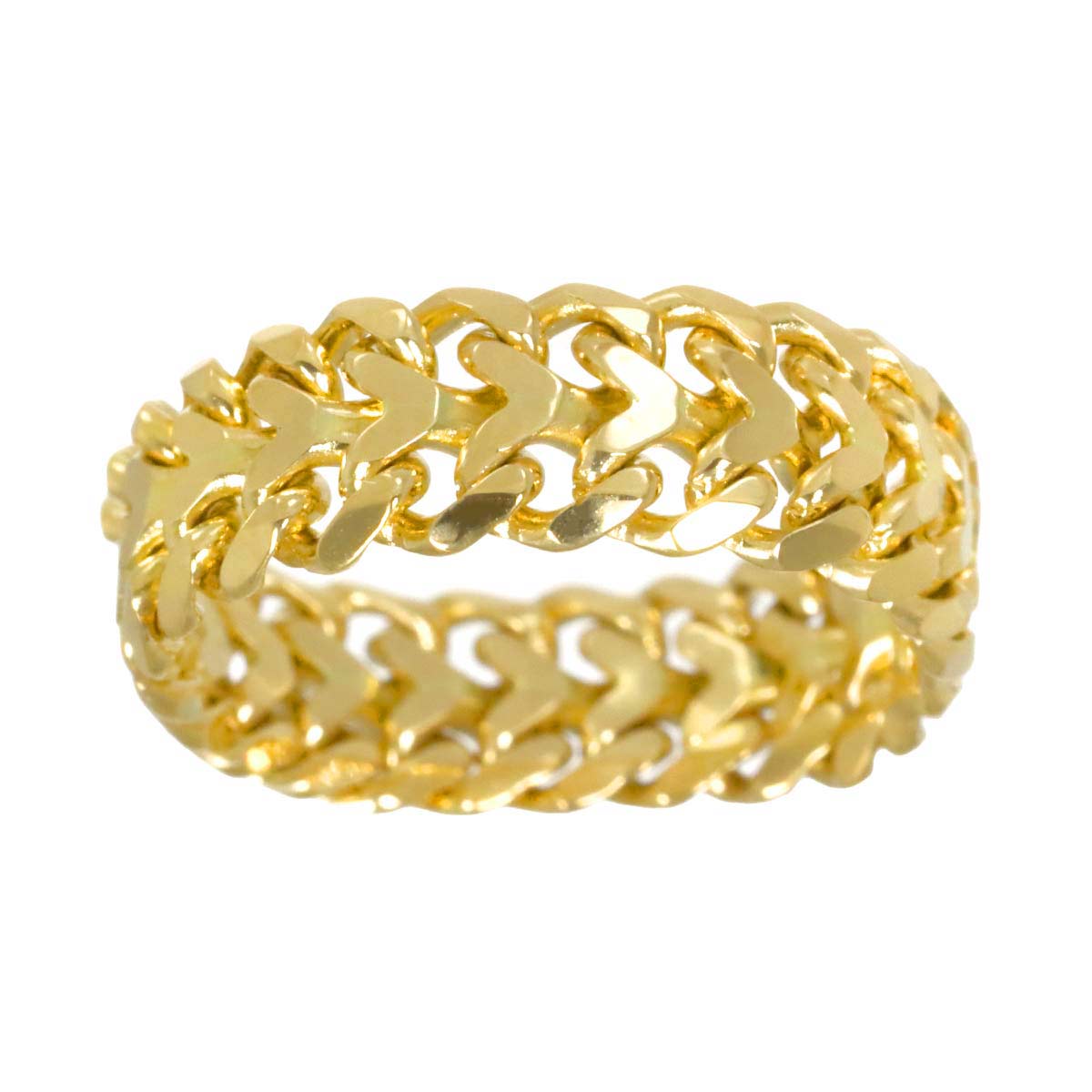 Ring 18K YG 750 Size6-6.25(US)