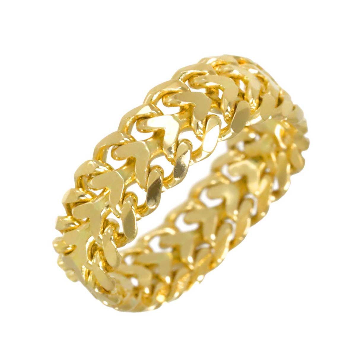 Ring 18K YG 750 Size6-6.25(US)
