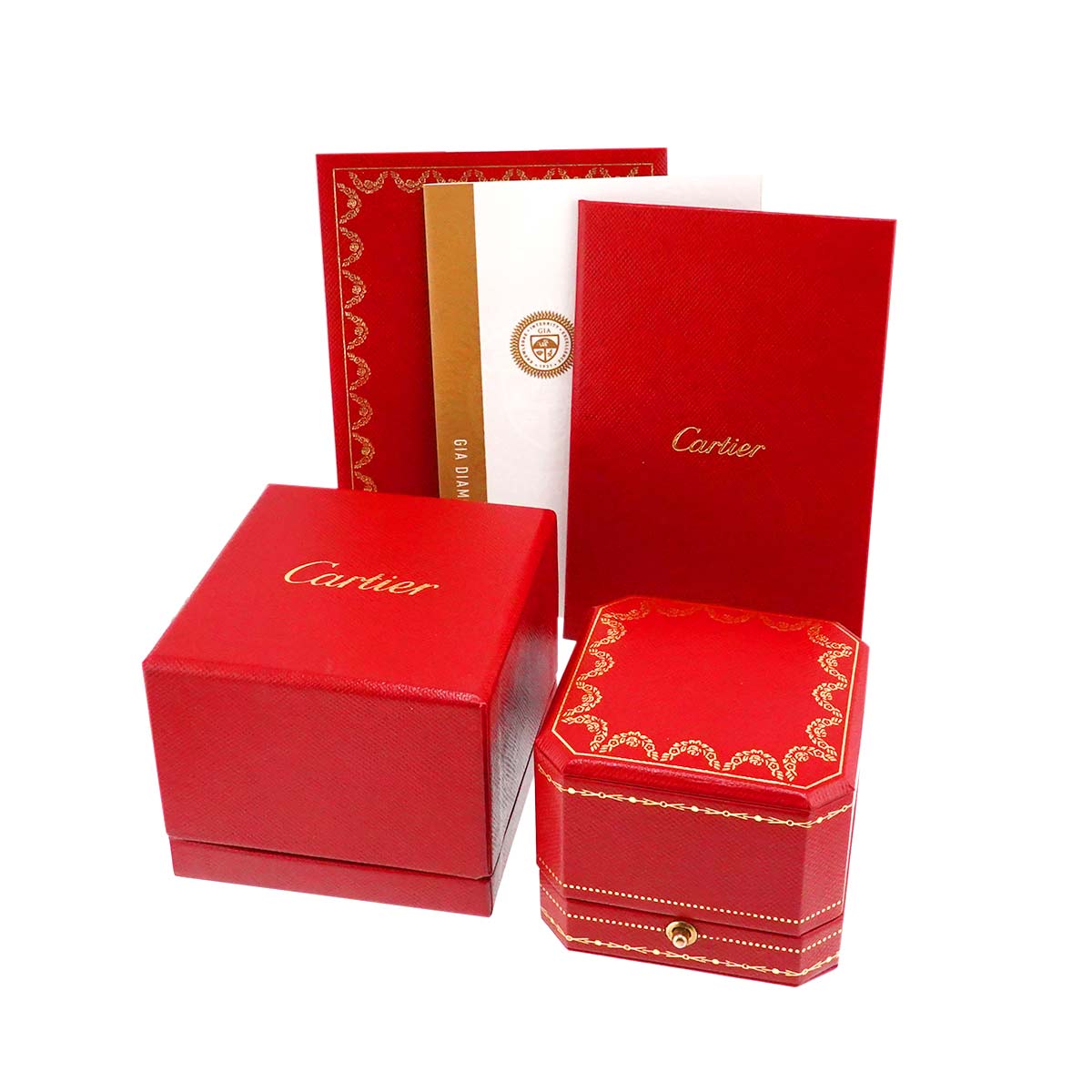 Diamond 0.36ct G/VS2/EX Ring Pt Platinum size47 4(US)