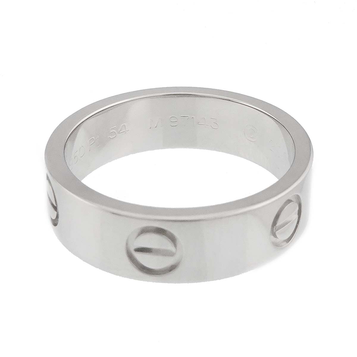 Love Ring Platinum size54 6.5-6.75(US)