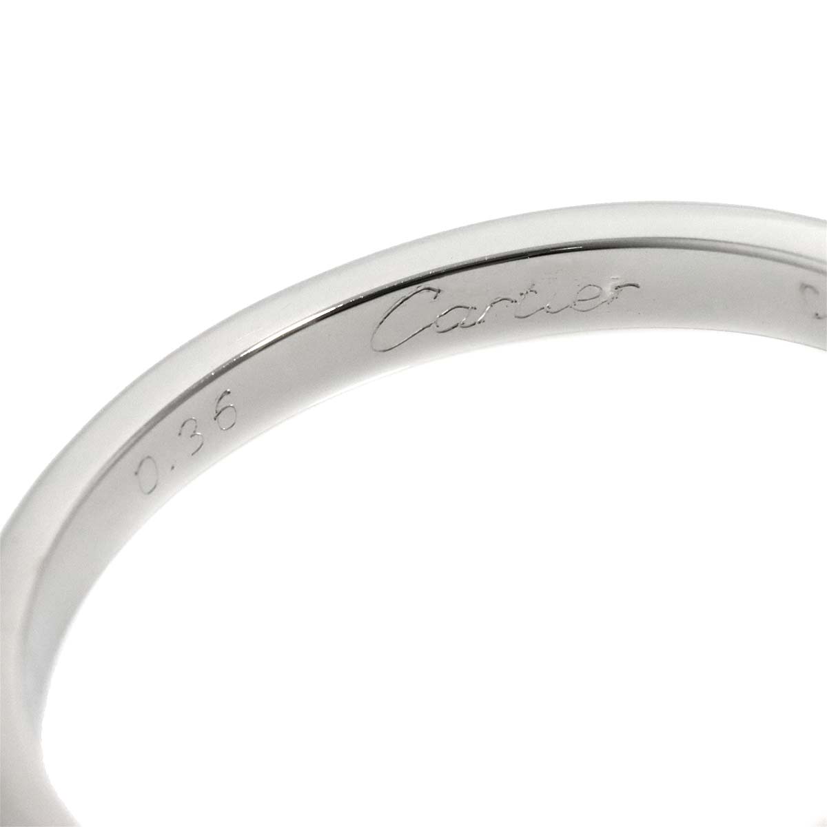 Diamond 0.36ct Ring Platinum size55 7.25(US)