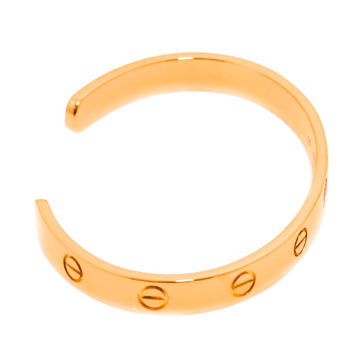 Love Open Bracelet Sapphire 18K Pink Gold 750 Size16