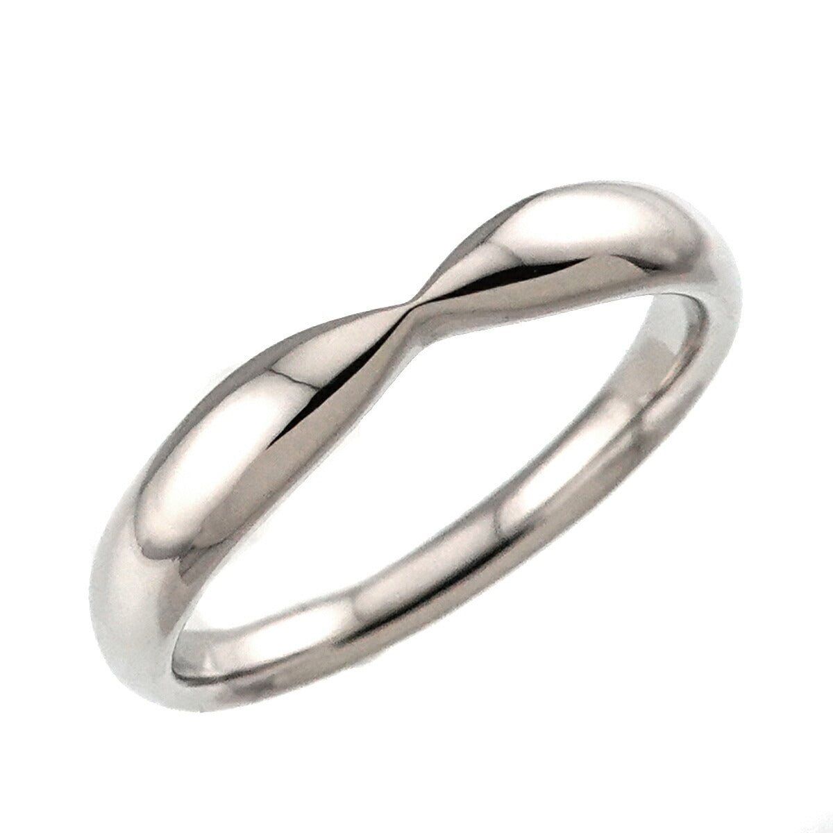 TIFFANY Co. Harmony Band Ring Platinum size3.75-4(US)