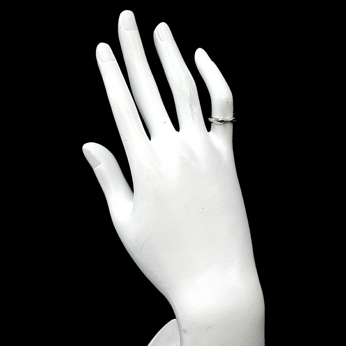 TIFFANY Co. Harmony Band Ring Platinum size3.75-4(US)