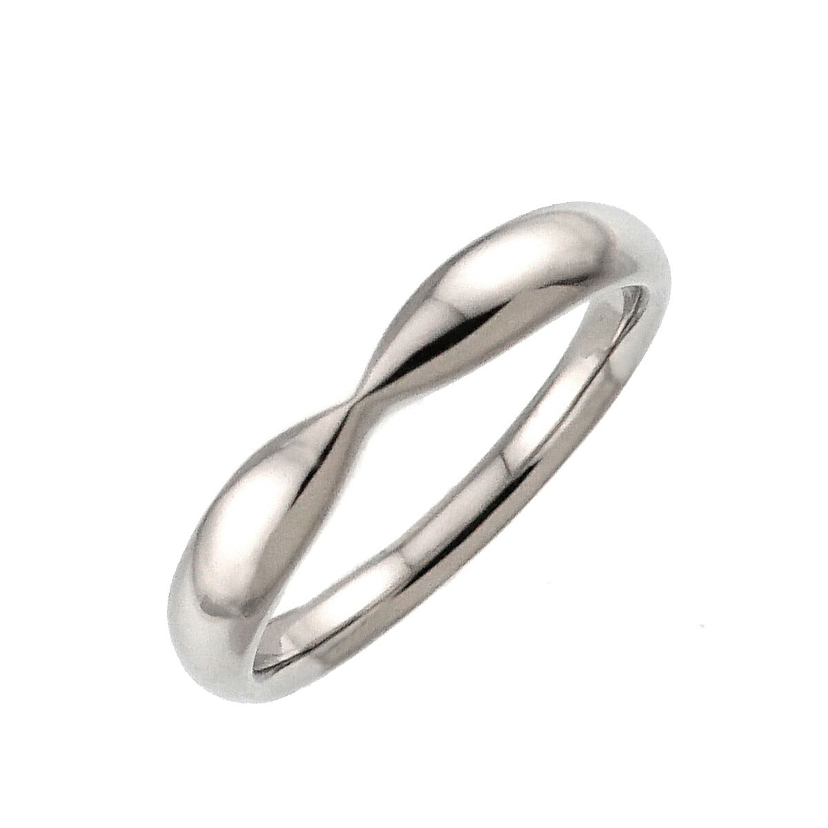TIFFANY Co. Harmony Band Ring Platinum size3.75-4(US)