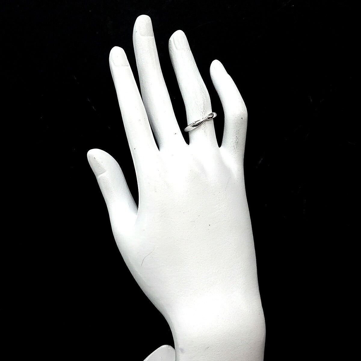 TIFFANY Co. Harmony Band Ring Platinum size5.25(US)