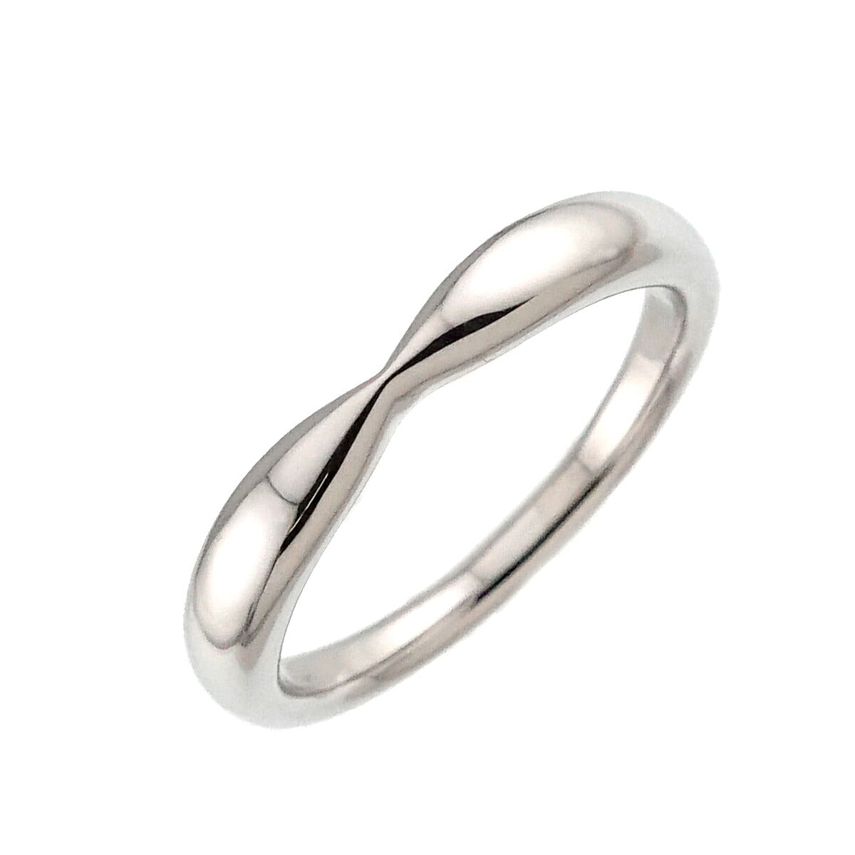 TIFFANY Co. Harmony Band Ring Platinum size5.25(US)