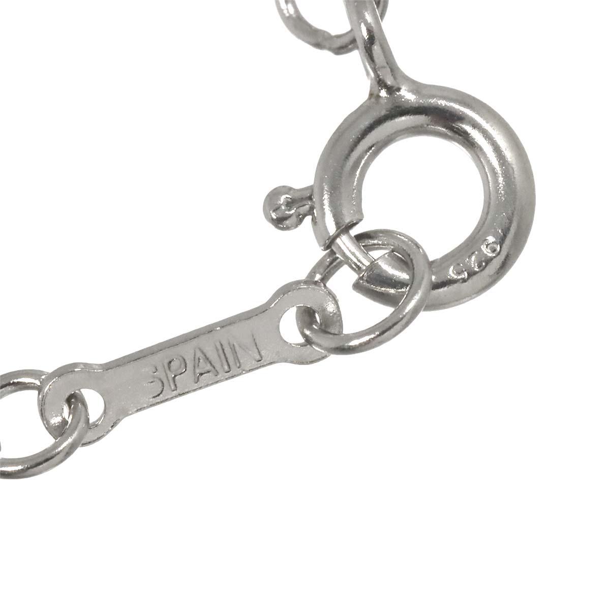 Open Heart Necklace Silver 925