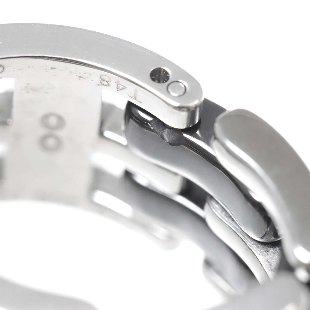 ULTRA Large Ring Black Ceramic 18K WG 750 Size48 4.5(US)