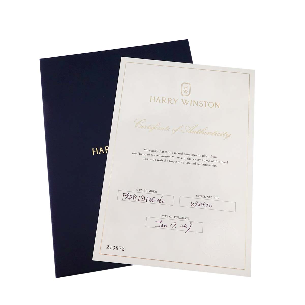 WINSTON Cluster SM Diamond Ring Pt Size5.75-6(US)