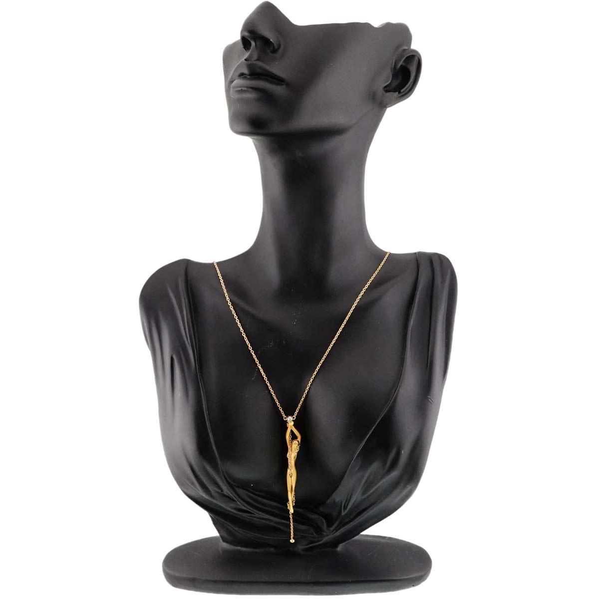 Diamond Necklace 18K YG 750