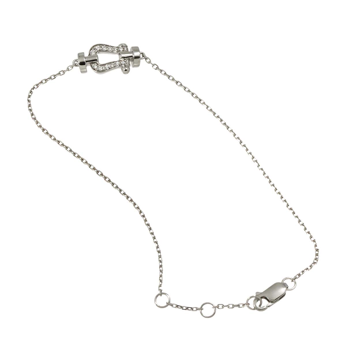 Force 10 SM Diamond Bracelet 18K WG 750