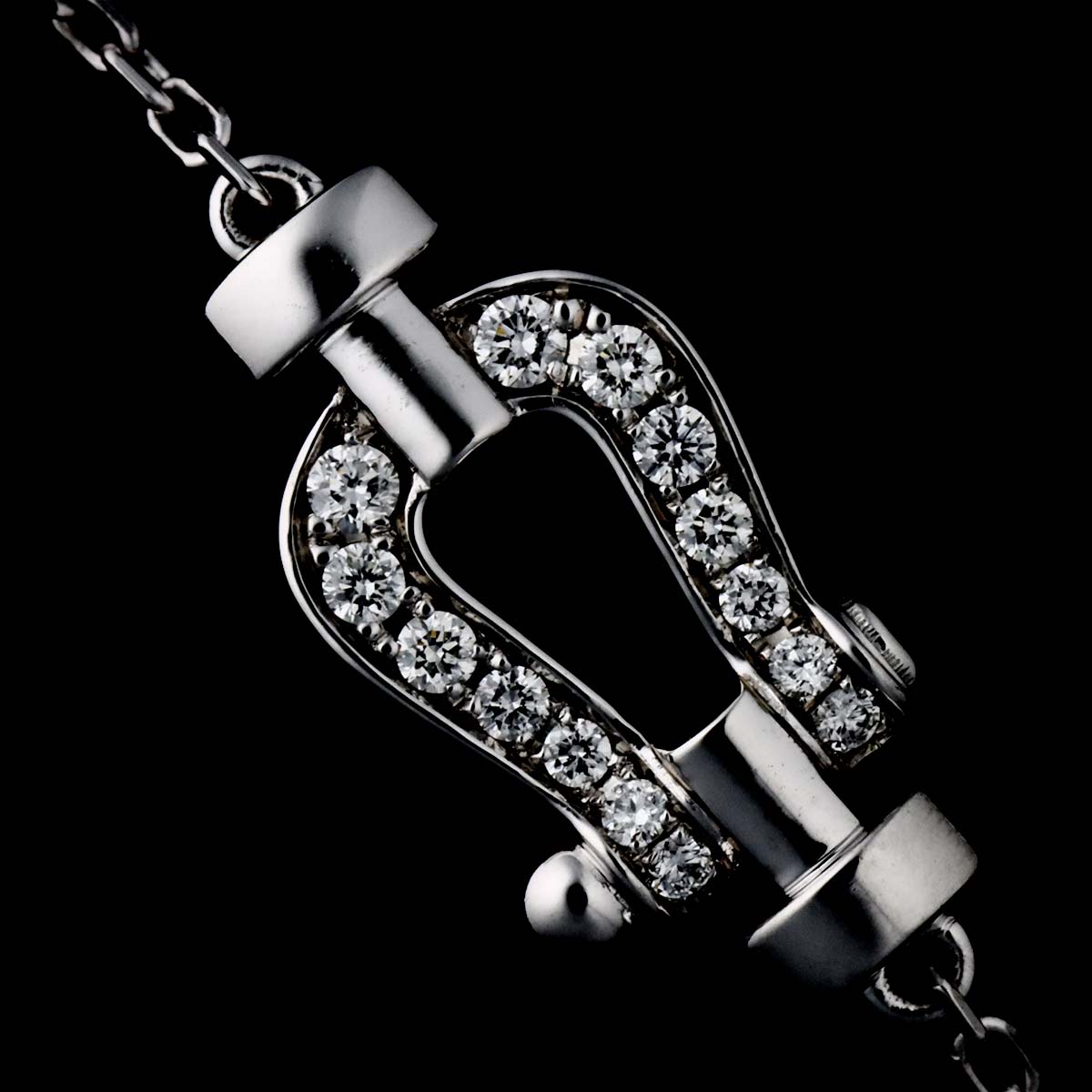 Force 10 SM Diamond Bracelet 18K WG 750