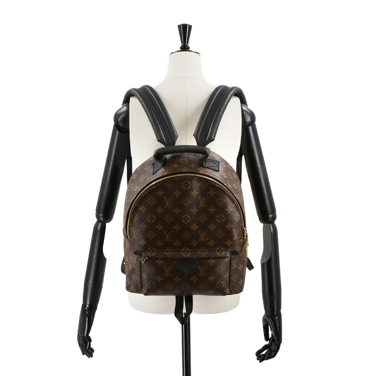 Monogram Palm Springs MM Backpack Brown Black M44874