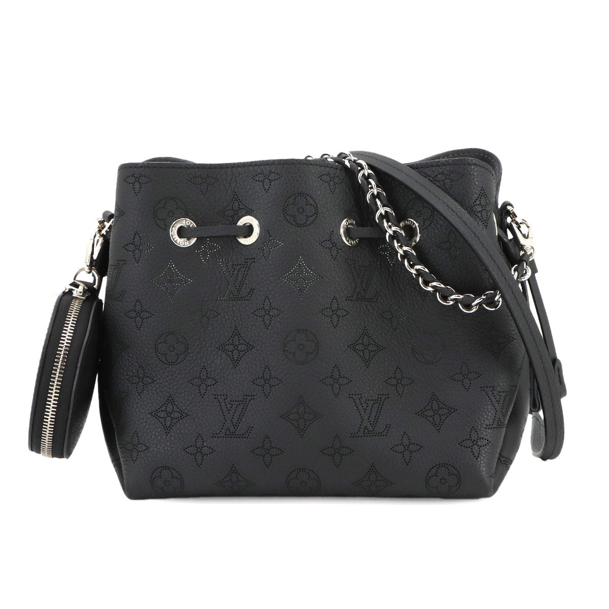 Mahina Bella 2way Shoulder Bag Leather Noir M57070