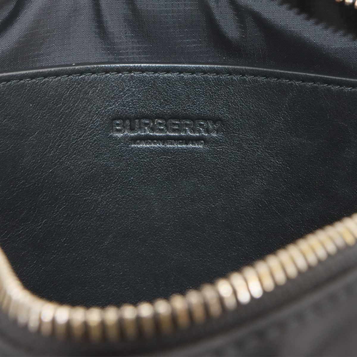 Paddy Shoulder Bag Nylon Leather Black White 8049094 Purse