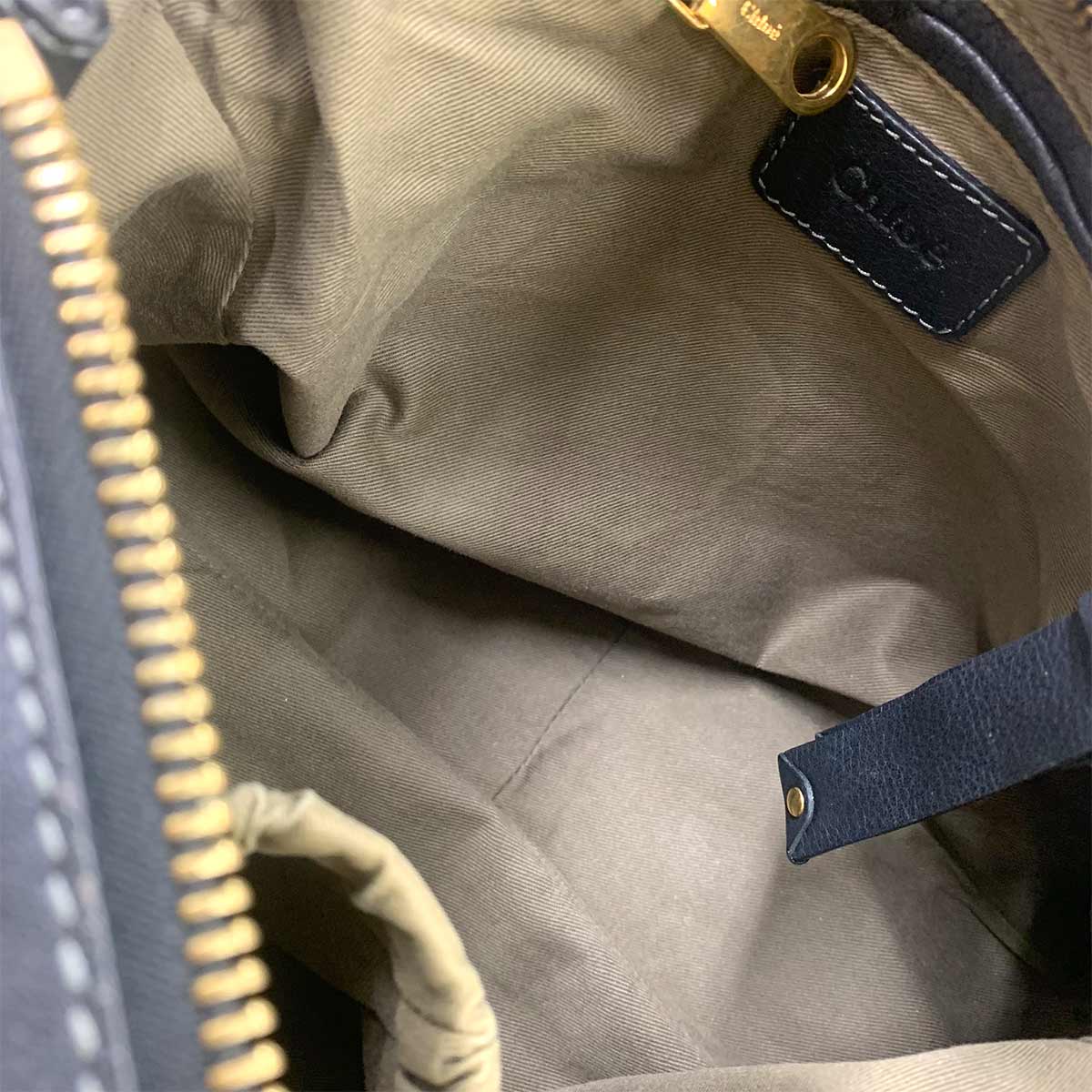 Marcie Hand Shoulder Bag Leather Gray Purse