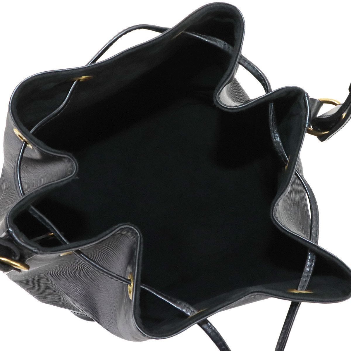 Epi Noe Shoulder Bag Leather Noir M59002 Purse