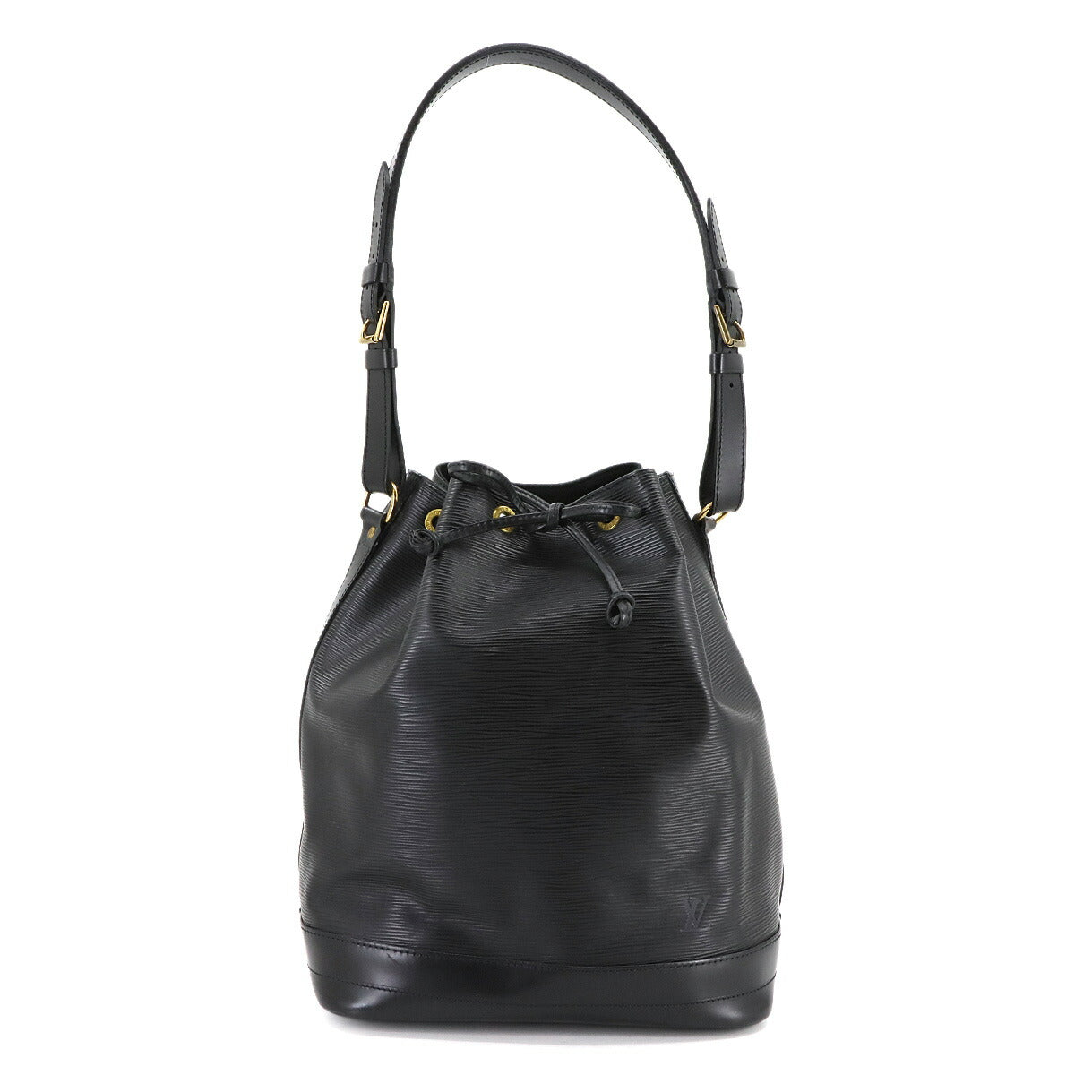 Epi Noe Shoulder Bag Leather Noir M59002 Purse