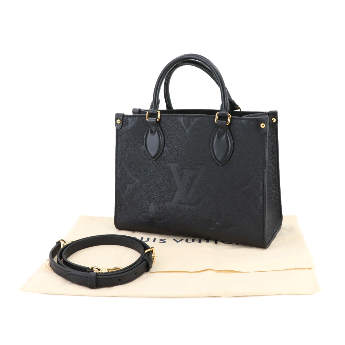 Monogram Empreinte Onthego PM Tote Shoulder Bag M45653
