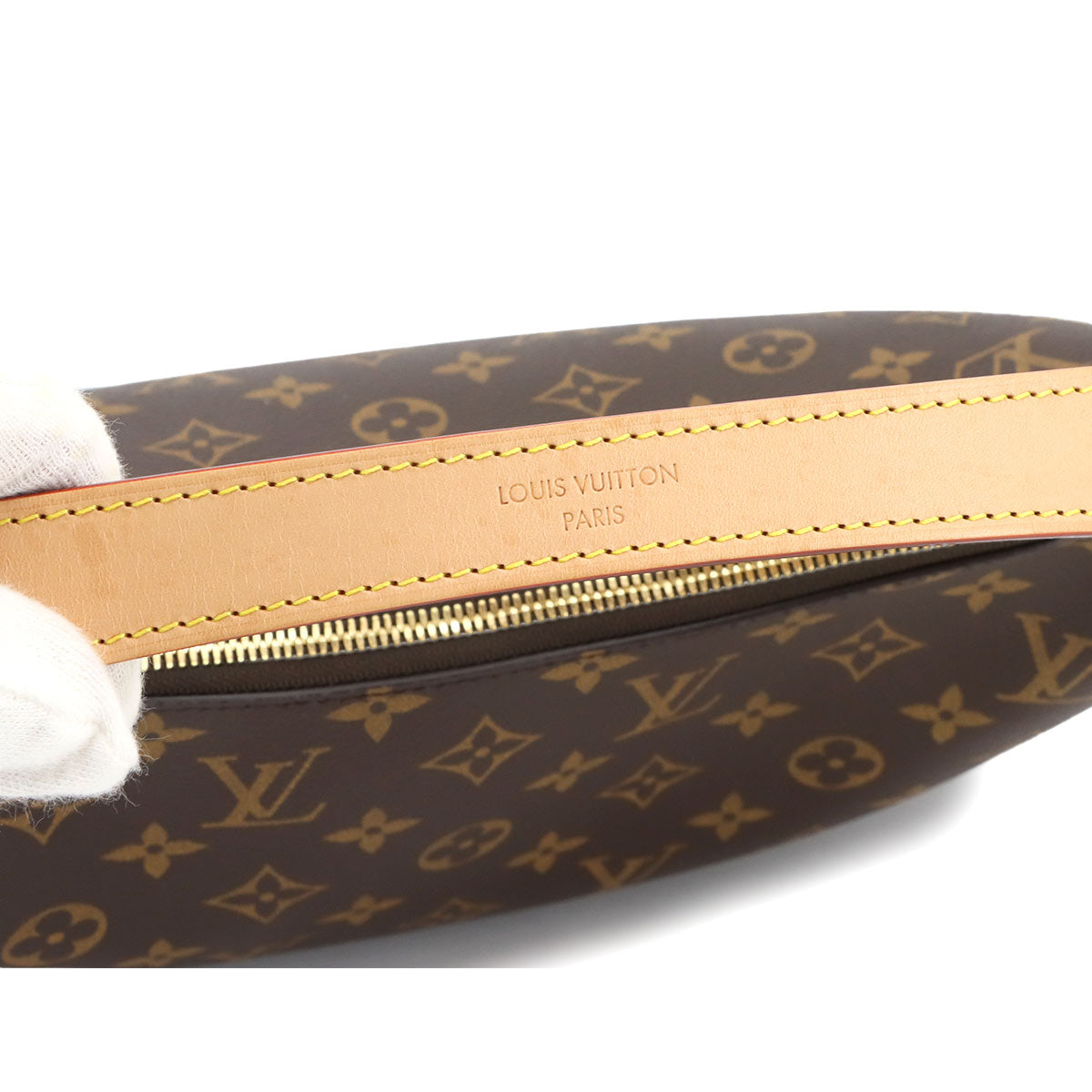 Monogram Slouchy PM Shoulder Bag Brown M11952 Purse