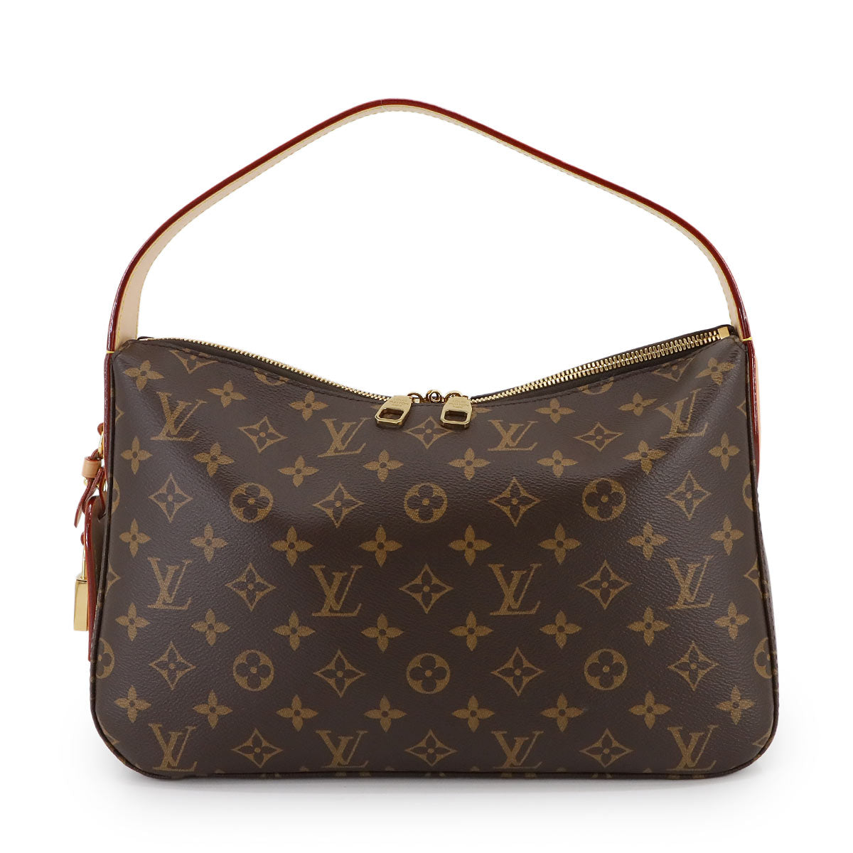 Monogram Slouchy PM Shoulder Bag Brown M11952 Purse