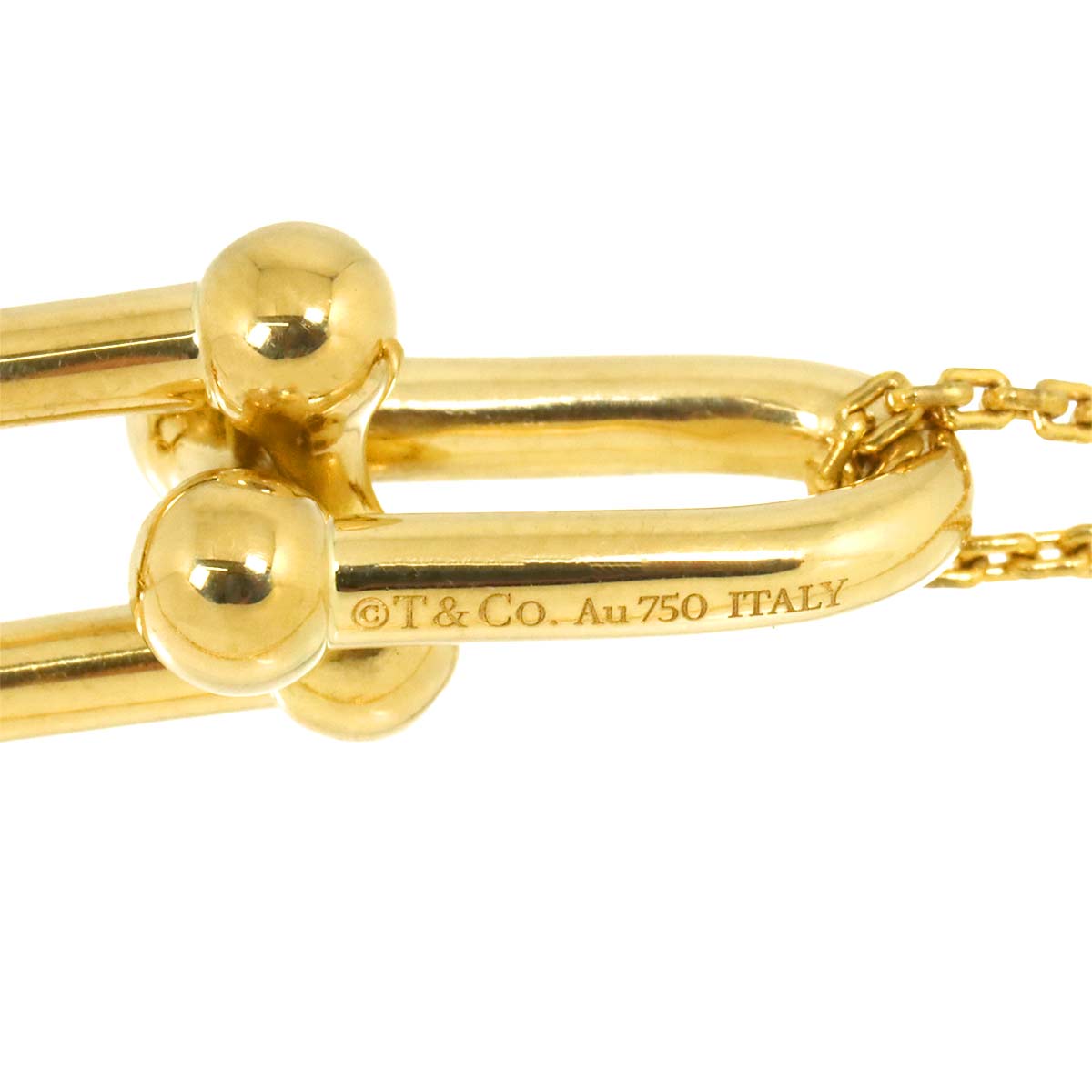 Hardware Large Necklace 18K Yellow Gold 750