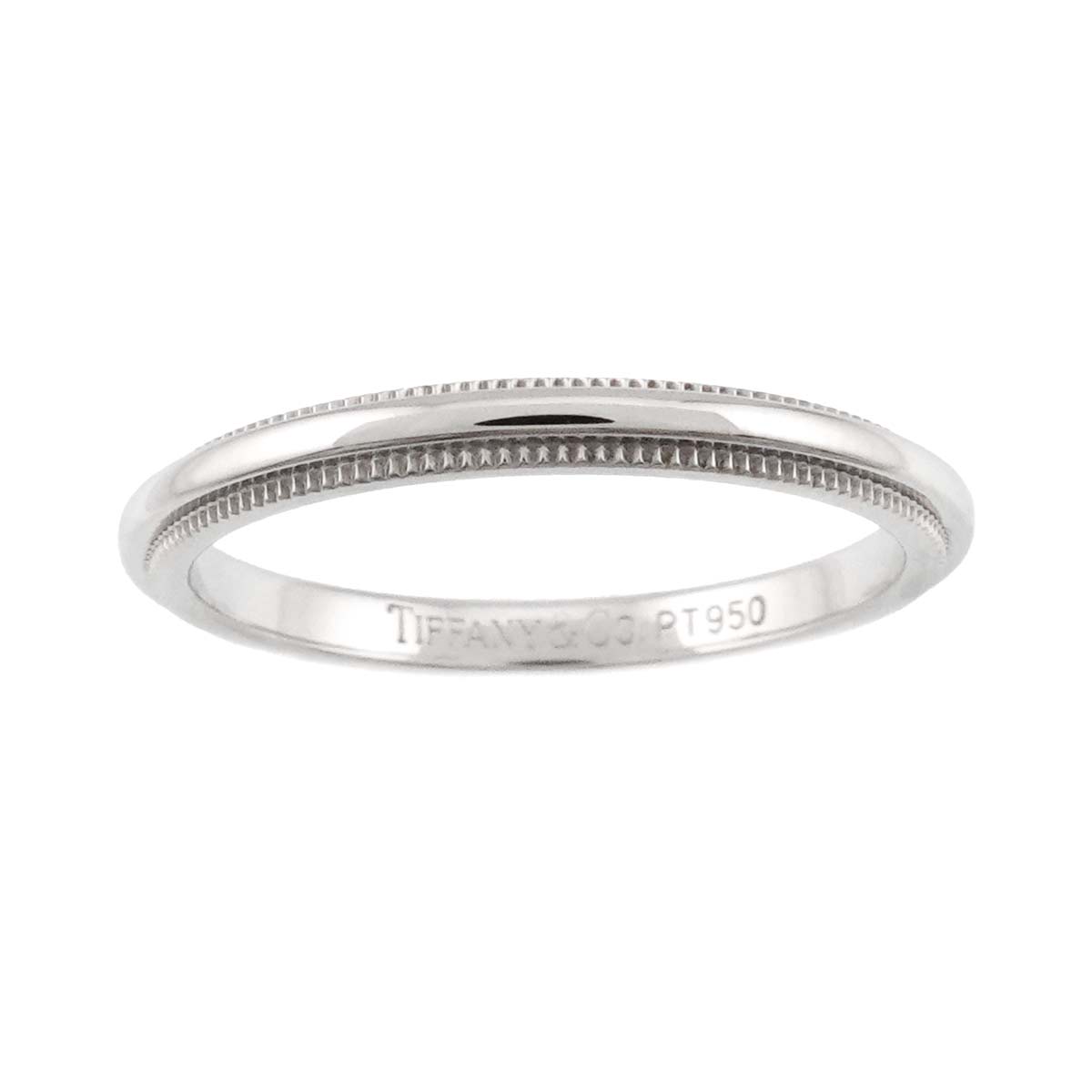 Milgrain Band Ring Pt Platinum Size5.25-5.5(US)