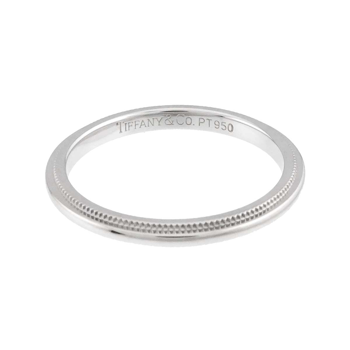 Milgrain Band Ring Pt Platinum Size5.25-5.5(US)