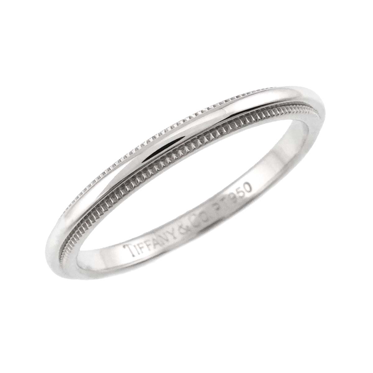 Milgrain Band Ring Pt Platinum Size5.25-5.5(US)